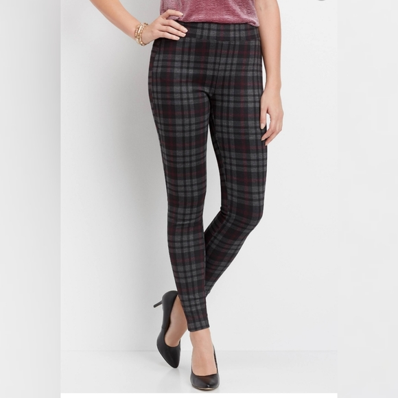 maurices plaid pants